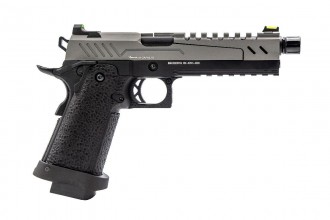 Photo PG3236-2 GBB Gas Hi-Capa 5.1 SPLIT Grey / Black 1,0J