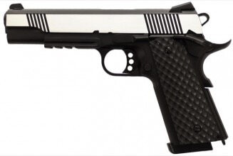 GBB Pistol 1911 MEU Rail Raven full metal gaz ...