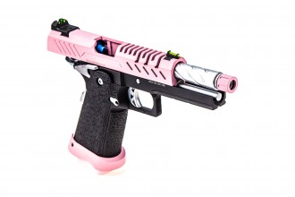 PG3273-2 Réplique GBB gaz Hi-Capa 4.3 Noir / Rose 0,9J Photo PG3273-2 Réplique GBB gaz Hi-Capa 4.3 Noir / Rose 0,9J