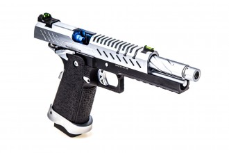 PG3279-2 Réplique GBB gaz Hi-Capa 5.1 Noir / Chrome 1,0J Photo PG3279-2 Réplique GBB gaz Hi-Capa 5.1 Noir / Chrome 1,0J