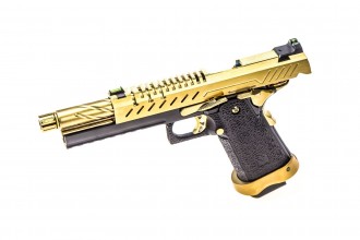 PG3280-1 Réplique GBB gaz Hi-Capa 5.1 Noir / Or 1,0J Photo PG3280-1 Réplique GBB gaz Hi-Capa 5.1 Noir / Or 1,0J