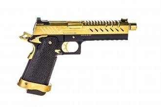 Photo PG3280-3 GBB Gas Hi-Capa 5.1 Black / Gold 1,0J