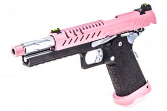 PG3281-1 Réplique GBB gaz Hi-Capa 5.1 Noir / Rose 1,0J Photo PG3281-1 Réplique GBB gaz Hi-Capa 5.1 Noir / Rose 1,0J