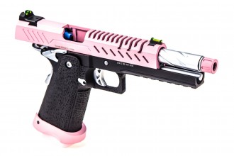 PG3281-2 Réplique GBB gaz Hi-Capa 5.1 Noir / Rose 1,0J Photo PG3281-2 Réplique GBB gaz Hi-Capa 5.1 Noir / Rose 1,0J