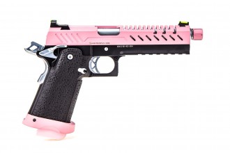 PG3281-3 Réplique GBB gaz Hi-Capa 5.1 Noir / Rose 1,0J Photo PG3281-3 Réplique GBB gaz Hi-Capa 5.1 Noir / Rose 1,0J