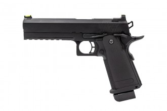 PG3350-3 Réplique GBB Raven gaz Hi-Capa 5.1 Noir 0,9J Photo PG3350-3 Réplique GBB Raven gaz Hi-Capa 5.1 Noir 0,9J