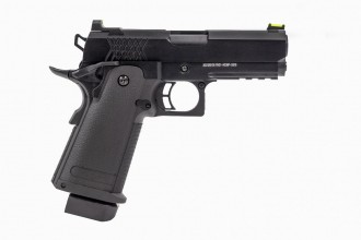 Photo PG3352-2 GBB Gas Raven Hi-Capa 3.8 Pro Black 0,9J