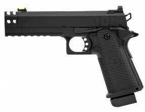 PG3359-03 Réplique airsoft pistolet GBB CO2/Gaz Raven Hi-Capa Hex-Comp Noir Photo PG3359-03 Réplique airsoft pistolet GBB CO2/Gaz Raven Hi-Capa Hex-Comp Noir