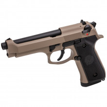 Photo PG3362 Replica airsoft pistol GBB CO2/Gas 92F Tan