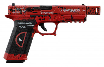 PG41108-03 Réplique GBB VX7302 DP rouge et noir Photo PG41108-03 Réplique GBB VX7302 DP rouge et noir