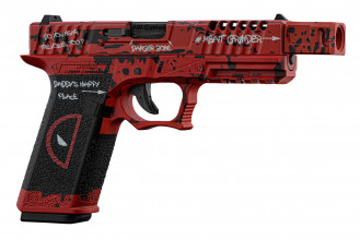 PG41109-04 Réplique GBB VX7102 DP rouge et noir Photo PG41109-04 Réplique GBB VX7102 DP rouge et noir