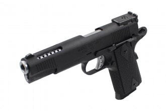 PG42471-2 Réplique GBB 1911 NE1202 noir full metal gaz 1,0J Photo PG42471-2 Réplique GBB 1911 NE1202 noir full metal gaz 1,0J