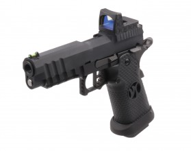 Airsoft replica GBB HX2602 full Black gas with ...