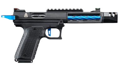 Photo PG9010B-2.jpg Réplique GBB CTHULHU Lancer Tactical Noir/Bleu