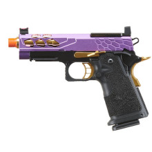 Pistolet Airsoft GBB Stryk Hi-Capa 4.3 violet/or ...