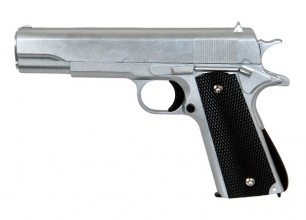 Spring pistol G13S Silver full metal 0,5J