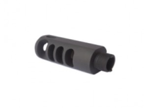 Steel Airsoft flash hider 14mm CCW male