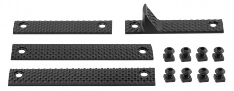 Photo PU0365-2 Hand stop noir pour rail M-LOK