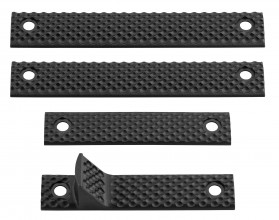 Photo PU0365-3 Hand stop noir pour rail M-LOK