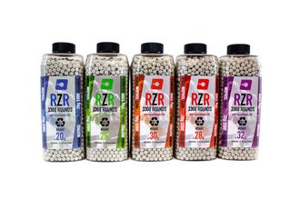 Photo RZR-Billes RZR 0.32 g BIO bouteille 3300 bbs - NUPROL