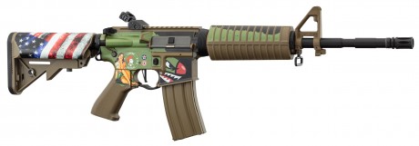 Photo SKIN01-3 Skins M4 Lancer Tactical - Dessin au choix