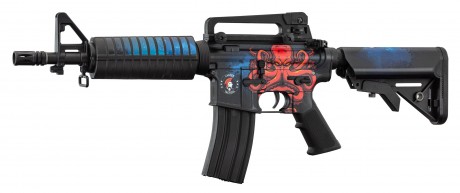 Photo SKIN02-2 Skins M4 Lancer Tactical - Dessin au choix