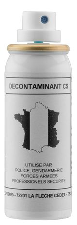 Photo SP125-Aérosol décontaminant - gaz CS - 50 ml