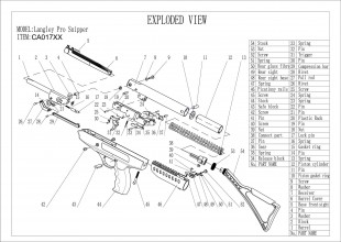 Original spares parts for LANGLEY PRO SNIPER Air ...