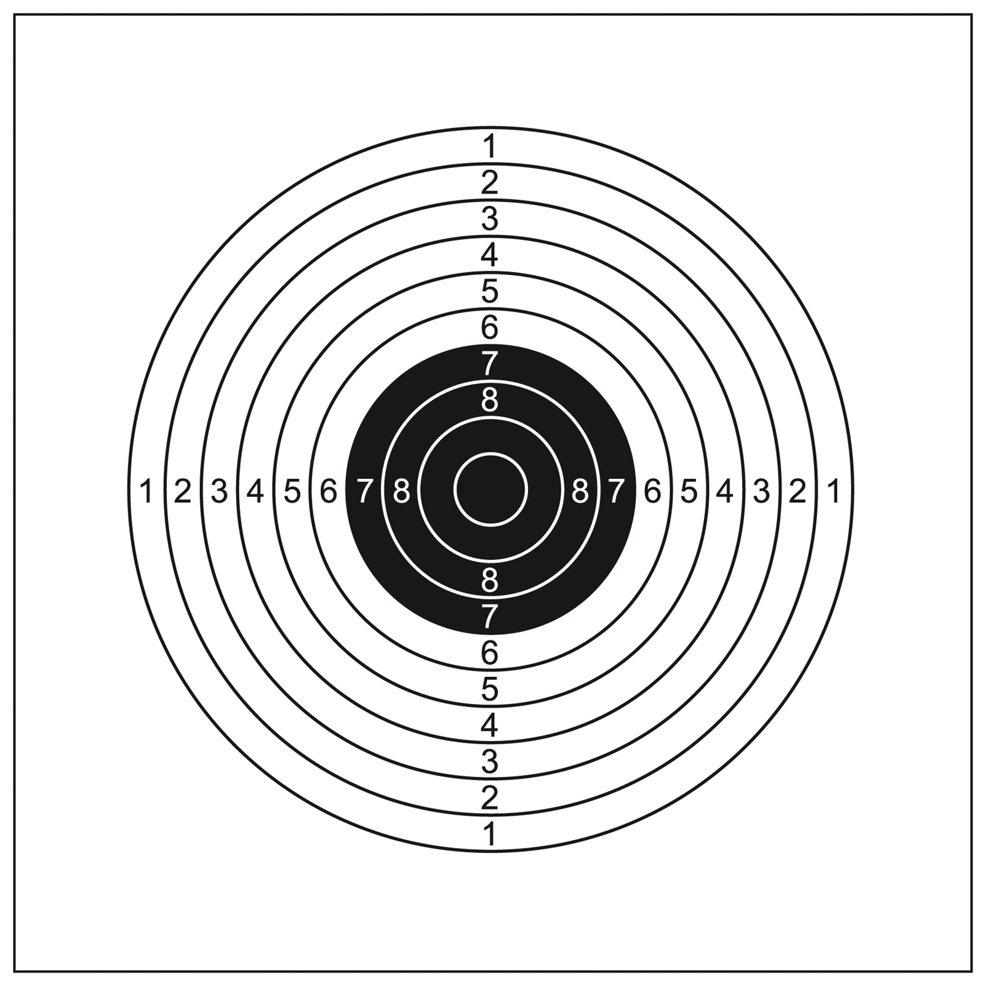CARTONS CIBLE 14X14 - A56106 CARTONS CIBLE 14X14 - A56106